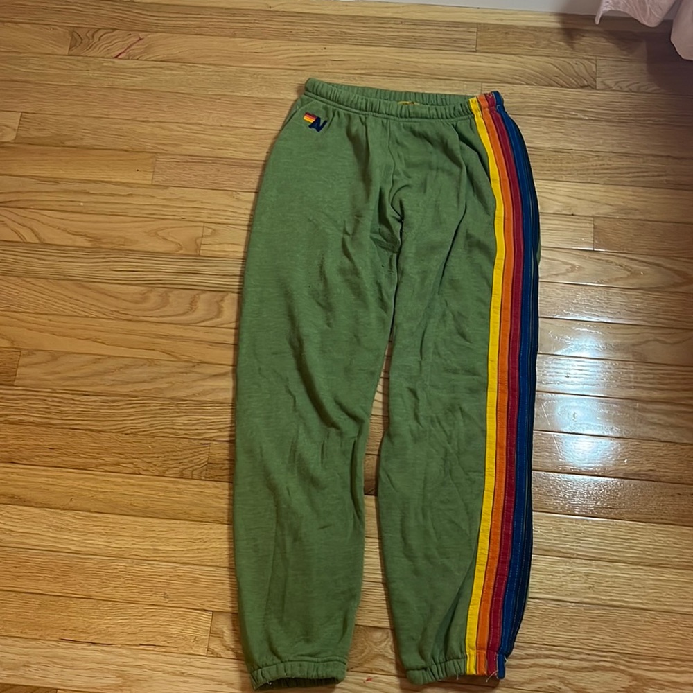Aviator nation Army green sweatpants!!